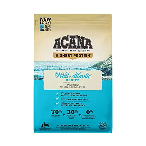 ACANA® Highest Protein, Wild Atlantic, Grain Free Dry Dog Food, 4.5lb