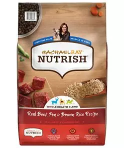 Rachael Ray Nutrish Premium Natural Dry Dog Food, Real Beef, Pea, & Brown Rice Recipe, 28 Pounds (Packaging May Vary)