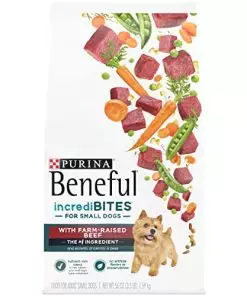 Purina Beneful IncrediBites With Farm-Raised Beef, Small Breed Dry Dog Food – (4) 3.5 lb. Bags