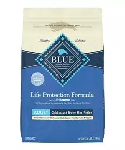 Blue Buffalo Life Protection Formula Natural Adult Dry Dog Food, Chicken and Brown Rice 30-lb