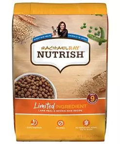 Rachael Ray Nutrish Limited Ingredient Diet Lamb Meal & Brown Rice Recipe, 28 Pounds