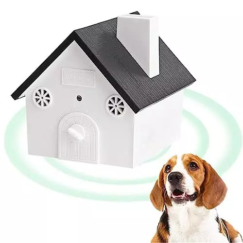 No Bark Bird Box for Dogs,2 in 1 Automatic Sensing Ultrasonic Bark Deterrent & Dog Training Tool 50 Ft Range Waterproof,No Bark Device, Safe for Human & Small Medium Large Dogs