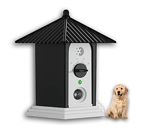 Alfaw New Sonic Barking Deterrents Control Device,Ultrasonic Dog Bark Deterrent,Mini Sonic Repellent 50 FT Range,Ultrasound Silencer No Bark Training Control Device Security for Dogs