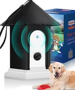 Anti Barking Device, Dog Barking Control Devices with 50 Ft Range, No Barking Deterrent & Dog Training Tool with 3 Levels Stop Dog Barking Deterrent