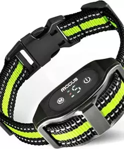 Dog Bark Collar, MODUS Anti Barking Collar with Beep Vibration Shock, Rechargeable & 8 Adjustable Sensitivity to Stop Barking Shock Collar for Small Medium Large Dogs