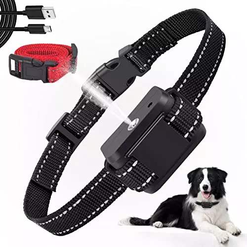 Citronella Bark Collar Citronella Dog Collar for Barking Citronella Barking Collar Spray Bark Collar for Large Dog Adjustable Sensitivity Volume