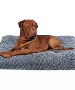 Washable Small Dog Bed,Dog beds for Small Dogs Plush Soft Pet Carrier Pad,Anti-Slip Dog Bed Mat for Large Medium Small Dogs and Cats,Fluffy Comfy Dog Kennel Pad.