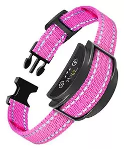 PetJoy Bark Collar for Dogs, Bark Shock Collar Automatic, Anti Barking Collar with Beep & Shock, Bark Collar Adjustable Sensitivity for All Breeds of Dogs