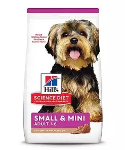 Hill’s Science Diet Dry Dog Food, Adult, Small & Mini Breed Dogs, Lamb Meal & Brown Rice, 15.5 lb. Bag