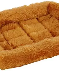 MidWest Homes for Pets Bolster Dog Bed 18L-Inch Cinnamon Dog Bed or Cat Bed w/ Comfortable Bolster | Ideal for “Toy” Dog Breeds & Fits an 18-Inch Dog Crate | Easy Maintenance Machine Wash & Dry