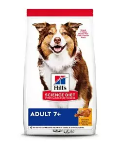 Hill’s Science Diet Dry Dog Food, Adult 7+ for Senior Dogs, Chicken Meal, Barley & Rice Recipe, 33 lb. Bag