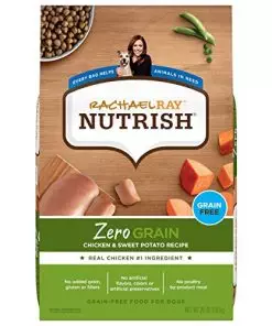 Rachael Ray Nutrish Zero Grain Dry Dog Food, Chicken & Sweet Potato Recipe, 26 Pound Bag