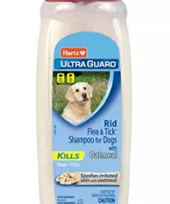 Hartz UltraGuard Rid Flea & Tick Oatmeal Dog Shampoo, Model:3270002305