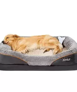 JOYELF X-Large Memory Foam Dog Bed, Orthopedic Dog Bed & Sofa with Removable Washable Cover Dog Sleeper for Large Dogs