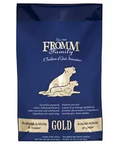 Fromm Reduced Activity Senior Gold Premium Dog Food – Senior Dry Dog Food for Medium & Small Breeds – Chicken Recipe – 30 lb