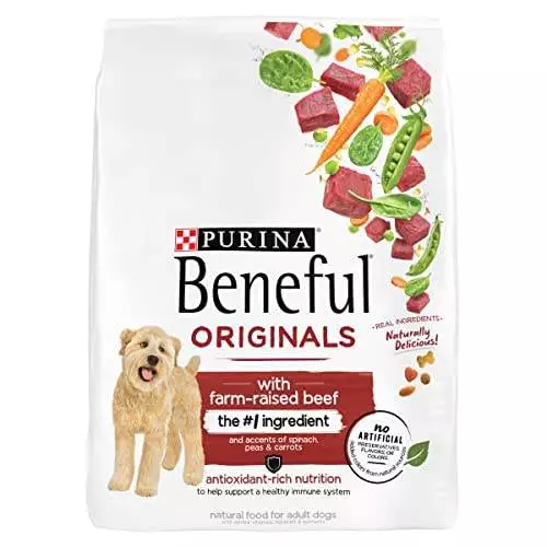 Beneful Originals With Farm-Raised Beef, With Real Meat Dog Food – (4) 3.5 lb. Bags