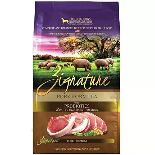 Zignature Pork Limited Ingredient Formula Dry Dog Food 25lb