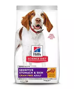 Hill’s Science Diet, Grain Free Dry Dog Food, Adult, Sensitive Stomach & Skin, Chicken & Potato Recipe, 24 lb. Bag