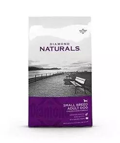 Diamond Naturals Dry Food for Adult Dogs, Small Breed Chicken and Rice Formula, 18 Pound Bag