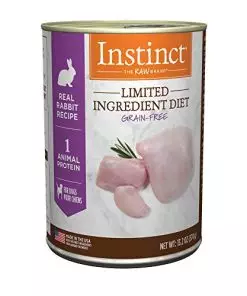 Instinct Limited Ingredient Diet Grain Free Real Rabbit Recipe Natural Wet Canned Dog Food, 13.2 Ounce (Pack of 6)