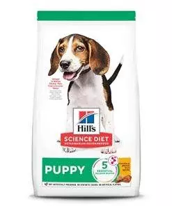 Hill’s Science Diet Puppy Chicken Meal & Brown Rice Recipe Dry Dog Food, 27.5 lb. Bag