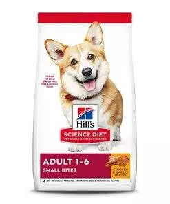 Hill’s Science Diet Dry Dog Food, Adult, Small Bites, Chicken & Barley Recipe, 15 lb. Bag