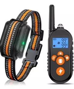 Petivize Dog Shock Collar, 2500FT Dog Training Collar with 4 Training Modes, IPX7 Waterproof Shock Collar, Rechargeable Electric Collar for 20-110lbs Medium Large Small Dogs