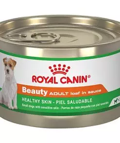 Royal Canin Canine Health Nutrition Adult Beauty Loaf in Sauce Canned Dog Food, 5.2 oz Can (Case of 24)