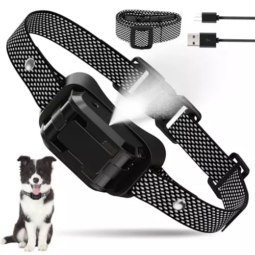 Citronella Bark Collar for Dogs, [NO Remote] Spray Dog Training Collar, Humane Citronella Dog Barking Collars, Safer Anti Barking Control Spray Collar for L/M/S Dogs
