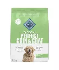 Blue Buffalo True Solutions Perfect Skin & Coat Natural Adult Dry Dog Food, Salmon, 11-lb