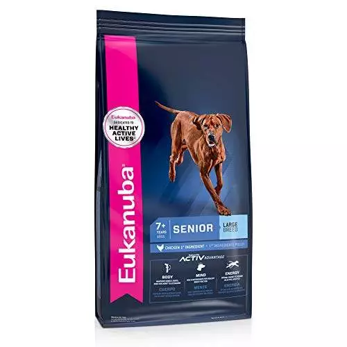 Eukanuba Senior Large Breed Dry Dog Food, 30 lb