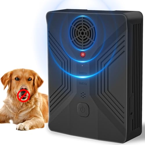AEEPOTOL Anti Barking Device, 3 Modes Dog Barking Control Devices, Rechargeable Dog Bark Deterrent Devices Stop Neighbors Dog Barking Indoor & Outdoor, Safe Dog Barking Silencer for Dogs