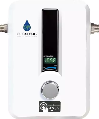 EcoSmart ECO 11 Electric Tankless Water Heater, 13KW at 240 Volts with Patented Self Modulating Technology