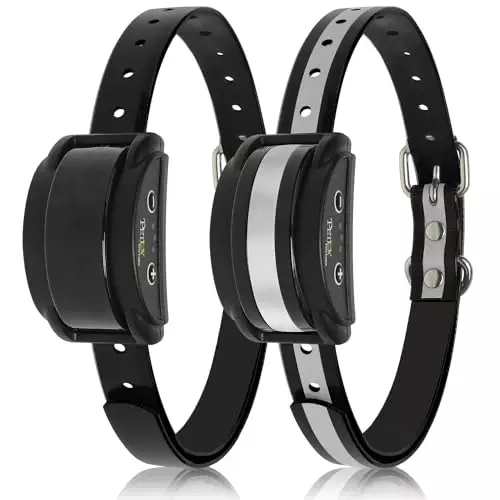 PetJoy Bark Collar for Dogs, Automatic Barking Collars 2 Pack, Anti Barking Shock Collar, No Bark Collars for Small Medium Large Dogs, with Beep & Shock IP67 Waterproof