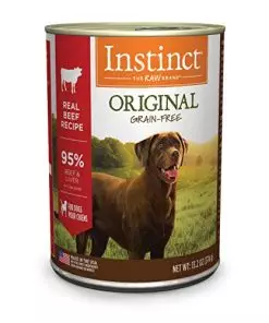 Instinct Original Grain Free Real Beef Recipe Natural Wet Canned Dog Food, 13.2 oz. Cans (Case of 6)