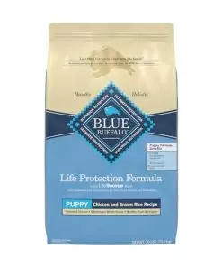 Blue Buffalo Life Protection Formula Natural Puppy Dry Dog Food, Chicken and Brown Rice 30-lb