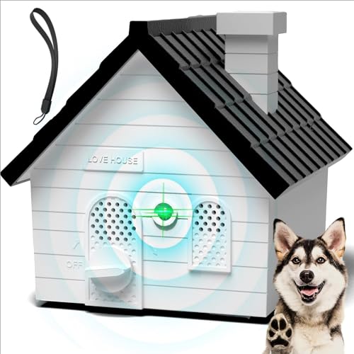 Anti Bark Device For Dogs,Dog Bark Deterrent Devices,No Barking Device For Dogs,Bark Box For Barking Dogs,4 Frequency Ultrasonic Barking Control Devices Sonic Sound Silencer Safe For Human & Dogs