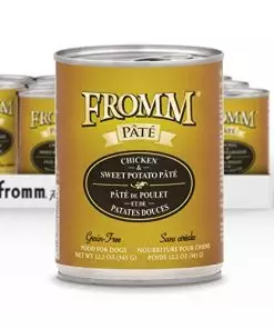 Fromm Chicken & Sweet Potato Pate Dog Food – Premium Wet Dog Food – Chicken Recipe – Case of 12 Cans