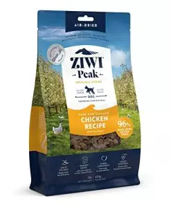 ZIWI Peak Air-Dried Dog Food – All Natural, High Protein, Grain Free and Limited Ingredient with Superfoods (Chicken, 1.0 lb)