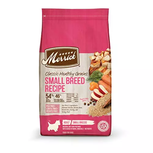 Merrick Classic Healthy Grains Dry Dog Food Small Breed Recipe – 12 lb. Bag