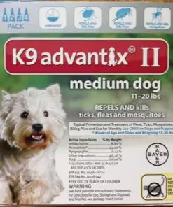 New – for Dogs 10-22 Lbs. 4 Month Supply by Advantix