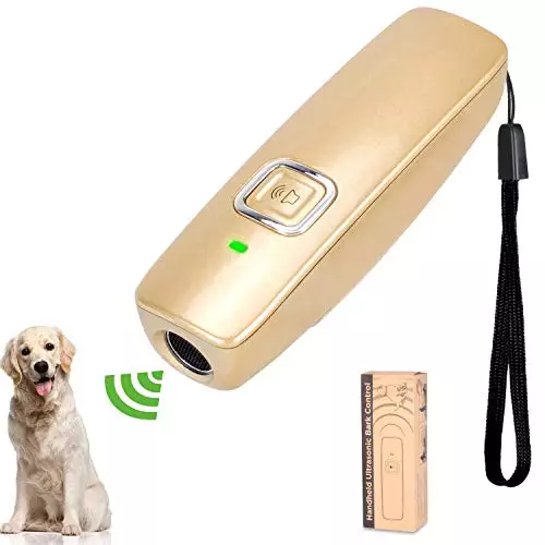 Svtrat Ultrasonic Dog Barking Control Device, Anti Barking Device Dog Barking Silencer Dog Bark Deterrent Devices 20ft Range Dog Training & Behavior Aids Anti Bark Device