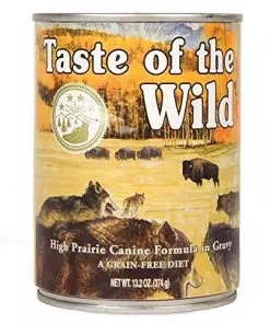 Taste Of The Wild High Prairie Can Dog Food,13.2 Oz case of 12