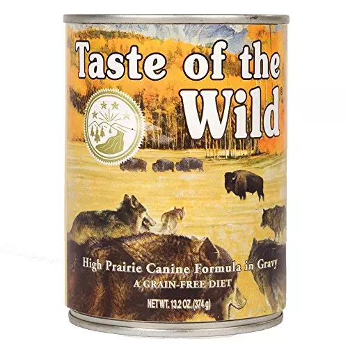 Taste Of The Wild High Prairie Can Dog Food,13.2 Oz case of 12