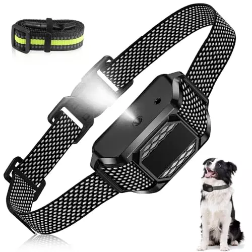 Citronella Bark Collar for Dogs, Citronella Dog Bark Collars, Level 3 Sensitivity Adjustable IPX65 Waterproof Citronella Dog Collar, Suitable for All Types of Dogs [No Spray Refill]