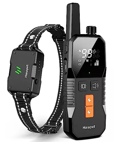 Dog Shock Collar with Remote Control – 2800FT Training Collar with 4 Training Modes, Rechargeable Waterproof E-Collars for Large Medium Small Dogs