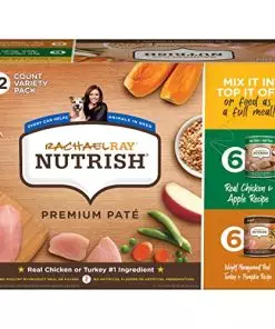 Nutrish Rachael Ray Zero Grain Wet Dog Food, Chicken Recipe, 13 Ounce Can (Pack of 12)