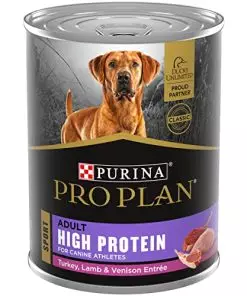 Purina Pro Plan Sport High Protein Turkey, Lamb & Venison Entrée Wet Dog Food – (Pack of 12) 13 oz. Cans