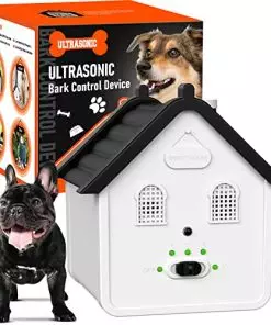 Anti Barking Device, 2 in 1 Dog Bark Deterrent Devices Up to 50 Ft Range Dog Training & Behavior Aids, Bark Box Dog Barking Control Devices Safe for Humans & Dogs