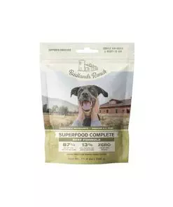 BADLANDS RANCH by Katherine Heigl- Superfood Complete, Air-Dried Adult Dog Food – High Protein, Zero Fillers, Superfood Nutrition (11.5 oz., Premium Beef)